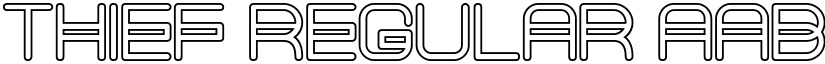 Thief Regular font