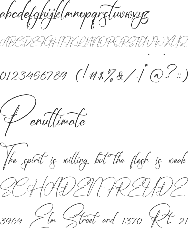 Giroud Victoryan font preview