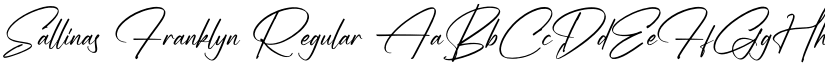 Sallinas Franklyn Regular font
