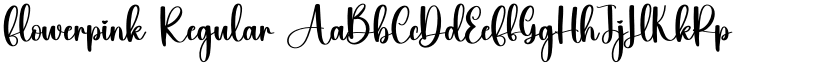 Flowerpink font download