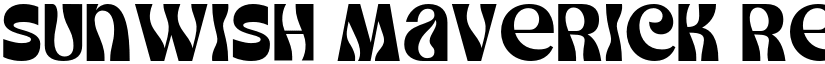 Sunwish Maverick Regular font