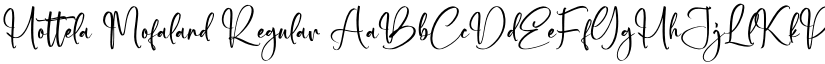 Hottela Mofaland font download