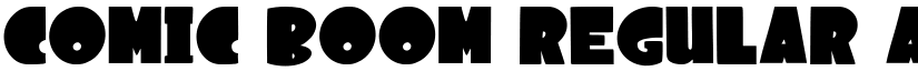 Comic Boom Regular font