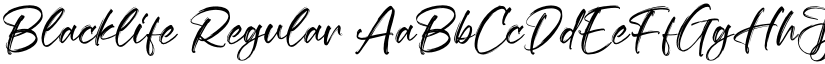 Blacklife Regular font