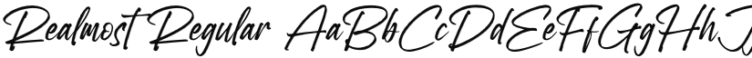 Realmost font download