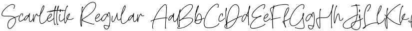 Scarlettik font download