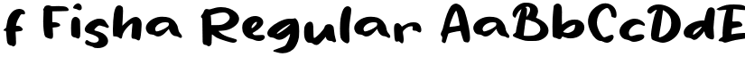 f Fisha Regular font