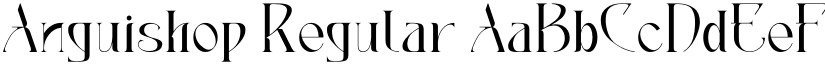 Anguishop Regular font
