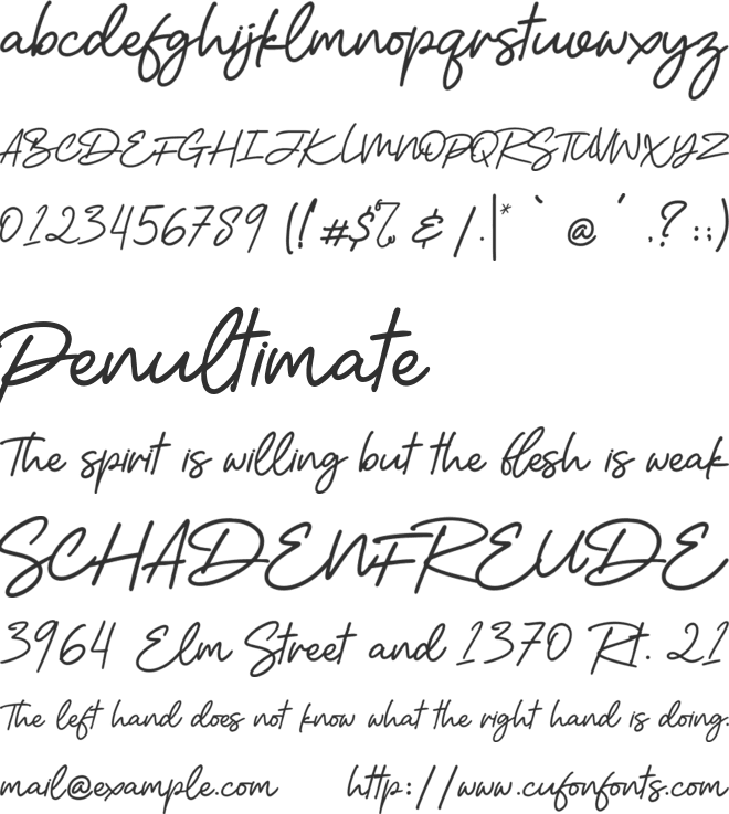 Breeder-Script font preview