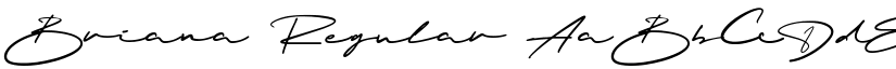 Briana Regular font