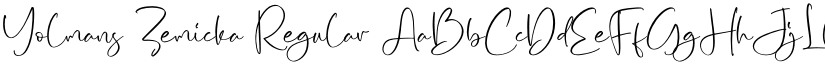 Yolmans Zemicka font download