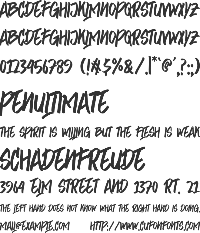 SEKAM PARI font preview