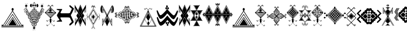 Amazigh Motifs font