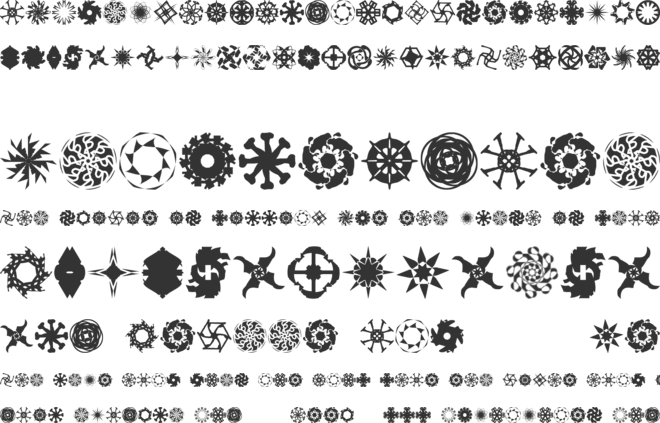 OddBats font preview