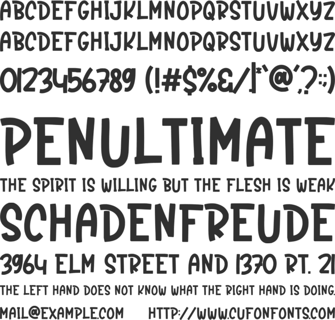 Maggie Charm font preview