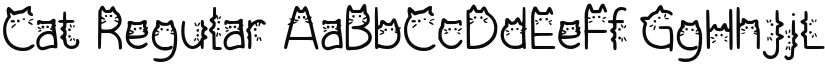 Cat font download