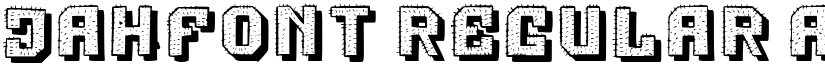 Jahfont Regular font