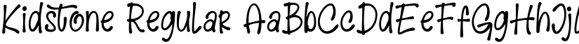 Kidstone Regular font