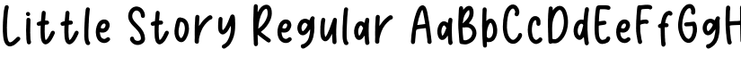 Little Story Regular font