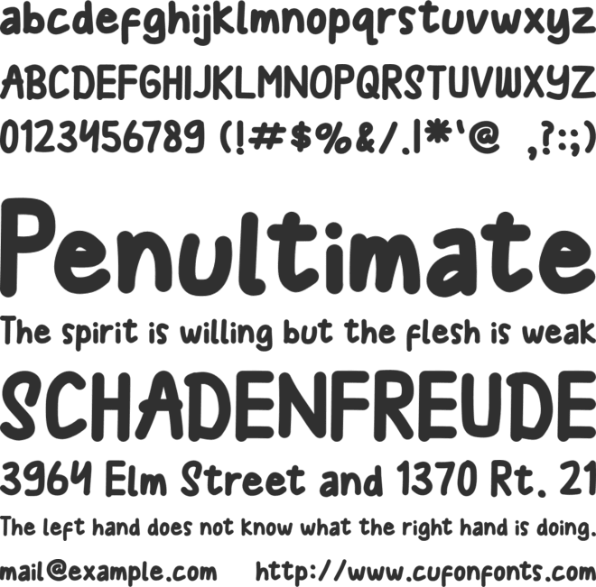 AscottYoung font preview