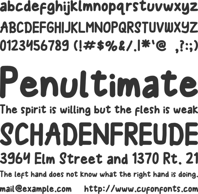 AscottYoung font preview