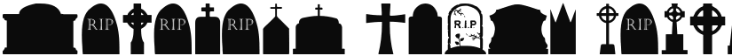Cemetery Icons font download