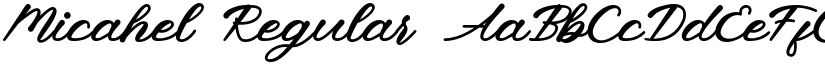 Micahel font download