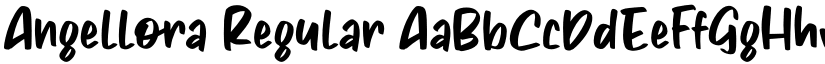 Angellora Regular font