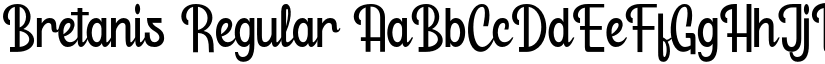 Bretanis font download