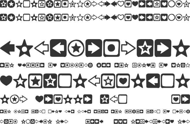 Charms BV font preview