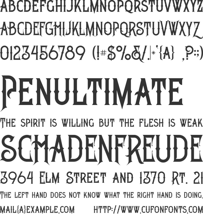 Khatulistiwa font preview