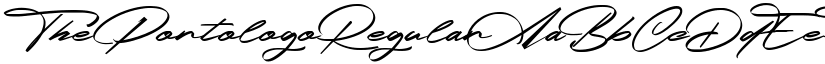 The Portologo Regular font