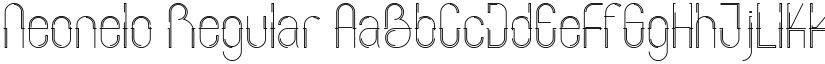 Neonelo Regular font
