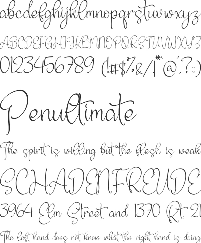 Atlenta Battleny font preview