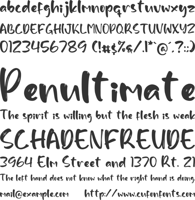 mestgora font preview