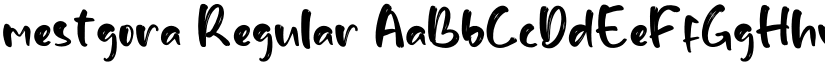 mestgora font download