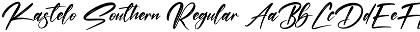 Kastelo Southern font download
