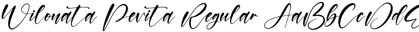 Wilonata Pevita font download
