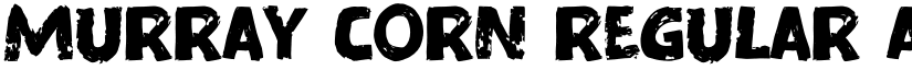 Murray Corn Regular font