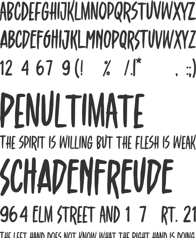 alltoz font preview