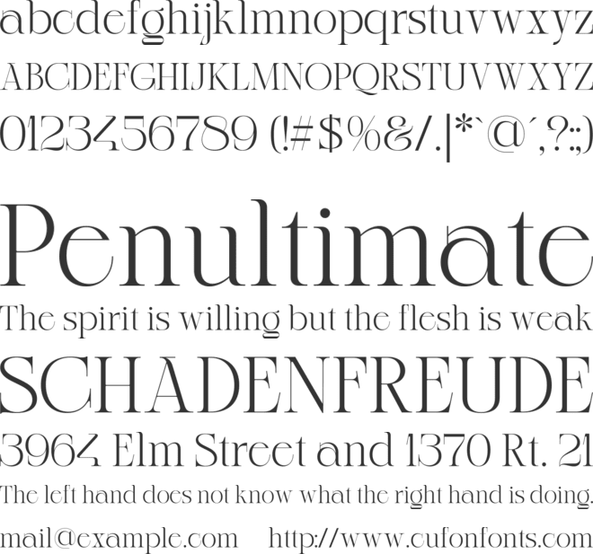 Fiori Dorati font preview