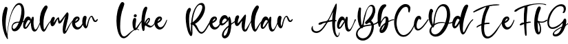 Palmer Like font download