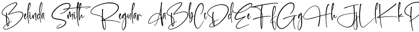Belinda Smith Regular font