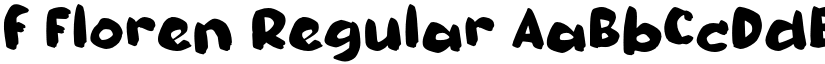 f Floren Regular font