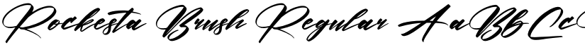 Rockesta Brush Regular font