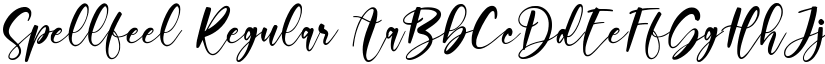 Spellfeel Regular font