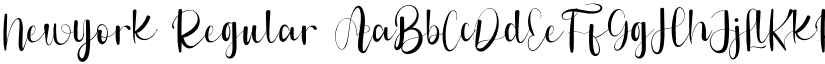 Newyork Regular font