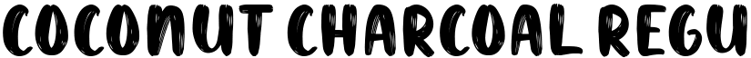 Coconut Charcoal Regular font