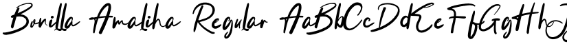 Bonilla Amaliha font download