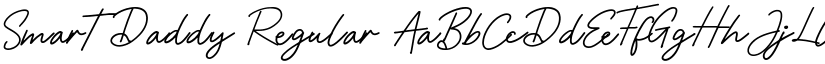 Smart Daddy Regular font